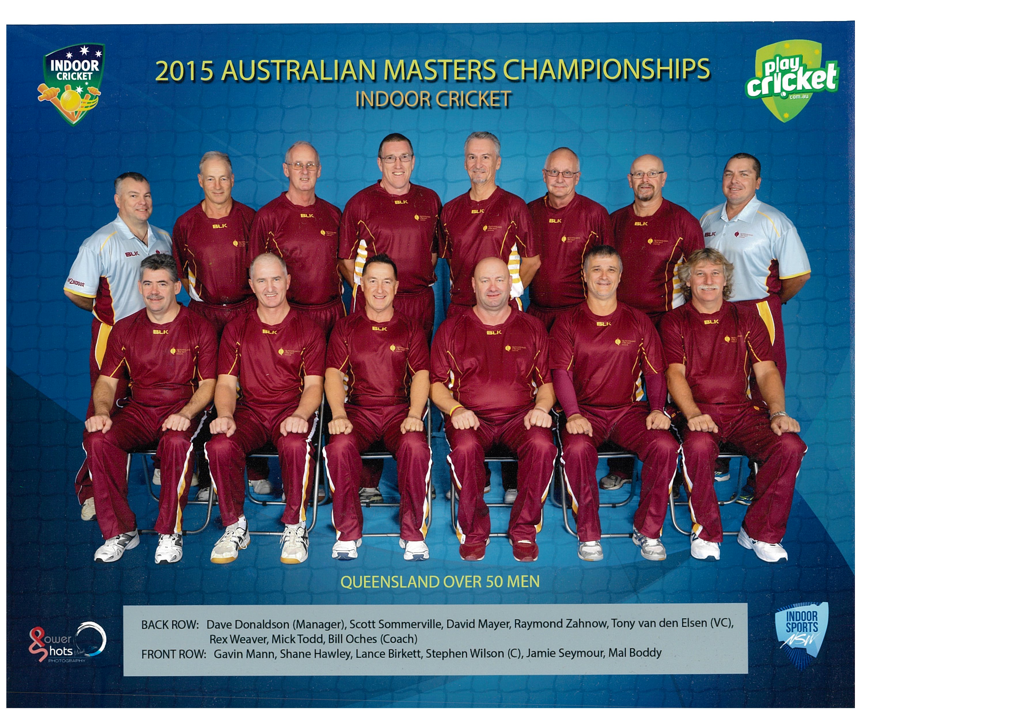 2015 QLD O50 Men